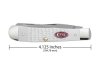 Scyzoryk Case SparXX Trapper SS White